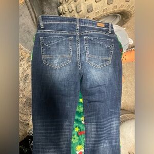 Buckle Dark Blue Bootcut Jeans